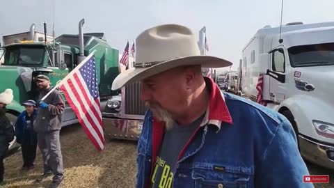 American trucker convoy