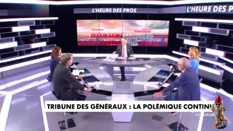 Tribune Des Généraux Pascal Praud remet en place Laurent Joffrin