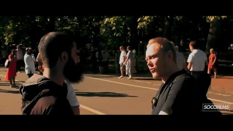 Shy Dawahgandist doesn't like SOCO The Iceman Speakers' Corner #socofilms
