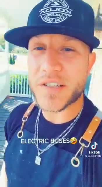 Joe swapping buses out with battery power