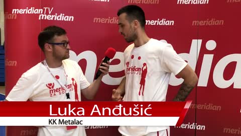 Meridian za Sofiju - Luka Anđušić, KK Metalac