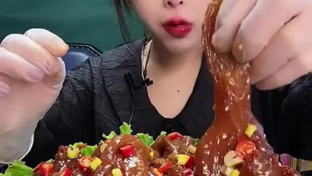 ASMR Mukbang Delicious Eating, ASMR Watering Drop #shorts #ASMR (2)