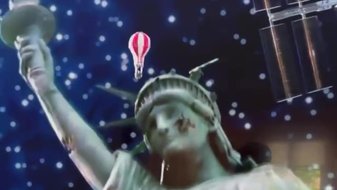 Statue of Liberty destroyed, Satan Paris Olympic showing how U.S is being destroyed