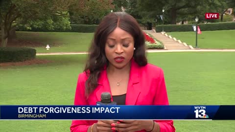 President Biden's student loan debt forgiveness impact in central Alabama