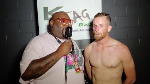 LJ Hermreck with Big Will BKFC Bare Knuckle Fighting Championship Wichita KS