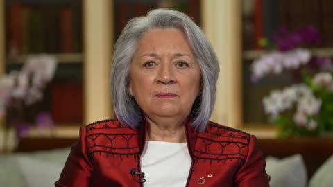 La québécoise Mary Simon prononce une allocution « en français »