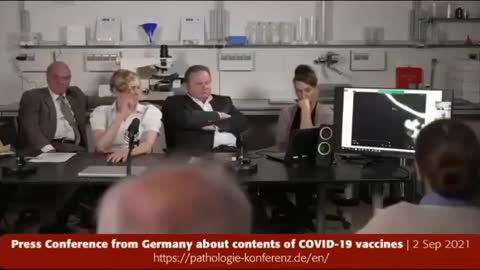 ⚠️🆘💥Press Conference from Germany about contents of 🦠COVID-19 💉vaccines☠️❗️