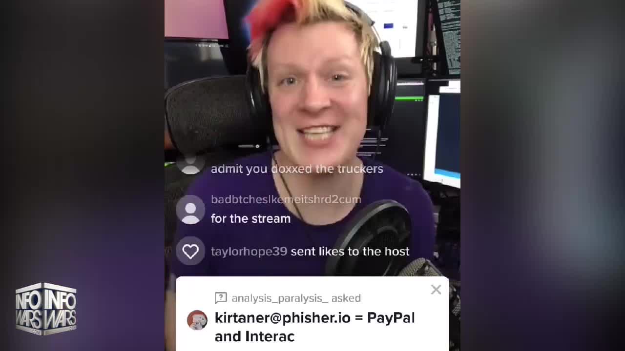 Alleged GiveSendGo Hacker Appears To Have Mental Breakdown During Livestream