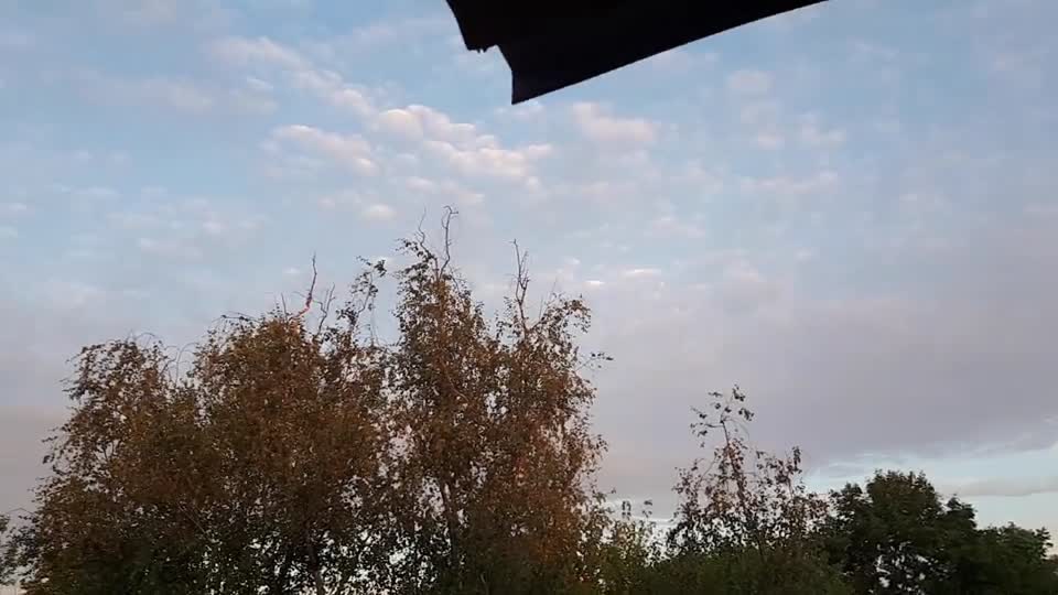 Himmel in Berlin am 18.07.2022 um 21 Uhr