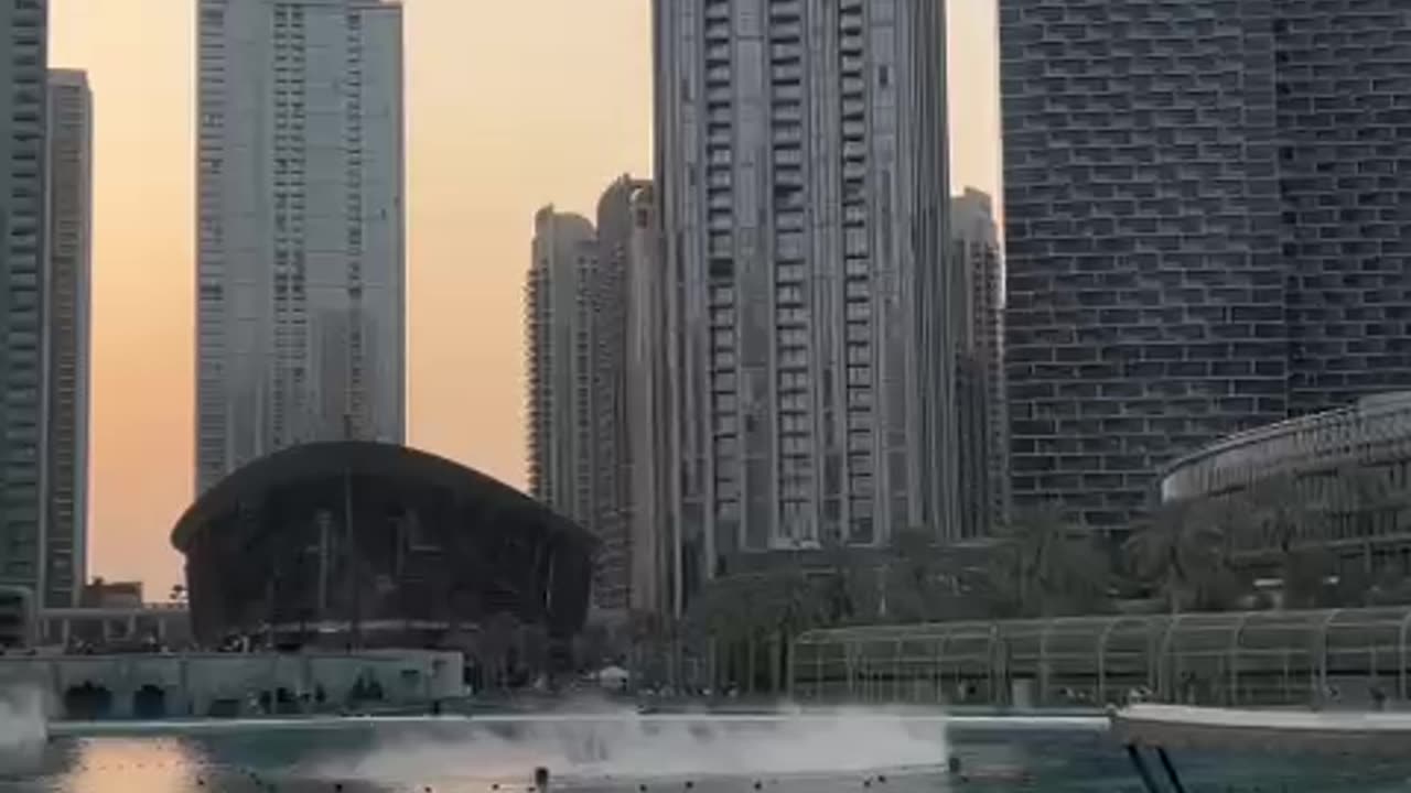 Dancing Fountain at Dubai