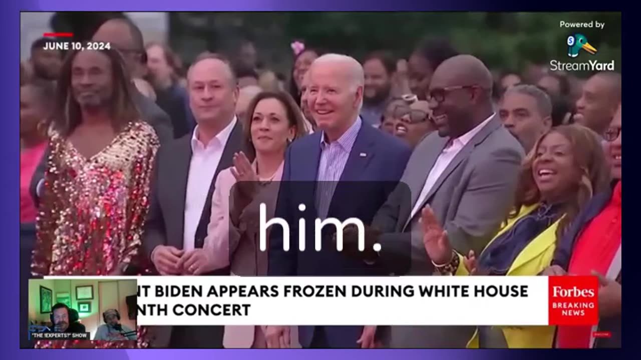 BIDEN GETS A SPECIAL JUNETEENTH KISS!!