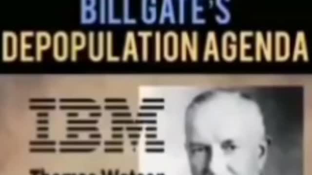 Truth Behind Bill Gate's Depopulation Agenda