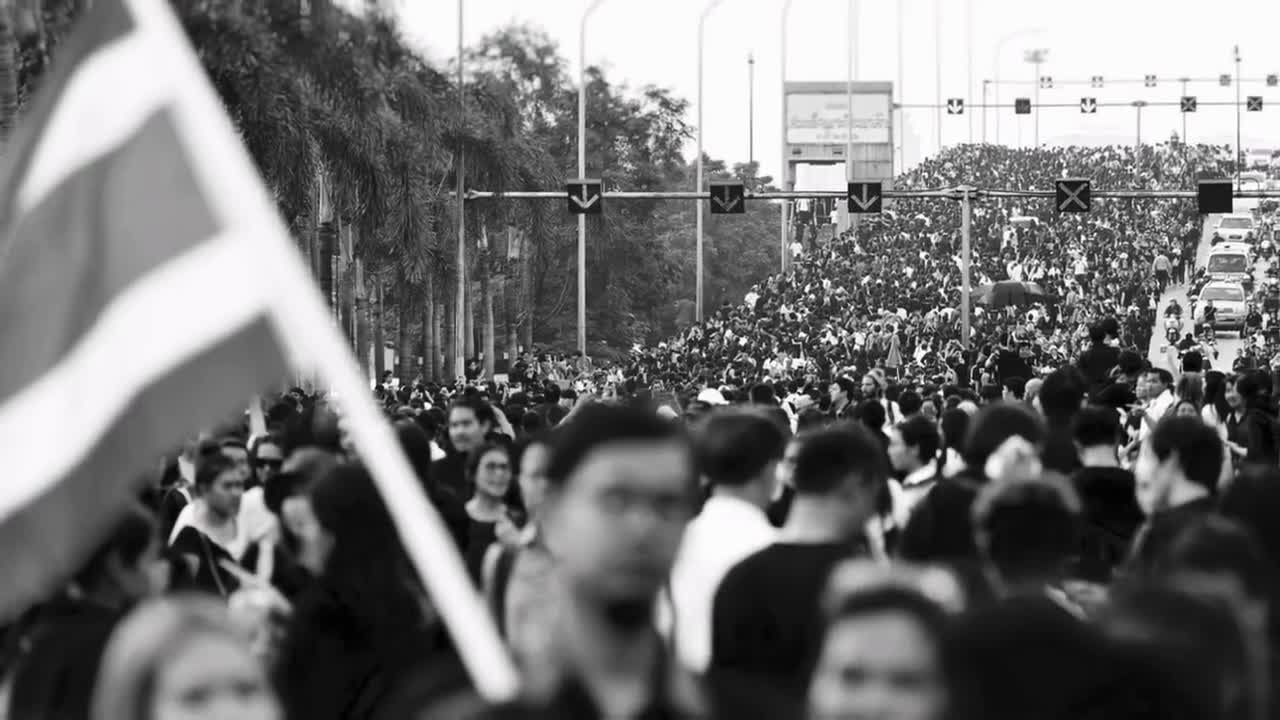 BANGKOK THAILAND, WHEN WE LOSE OUR BELOVED KING.