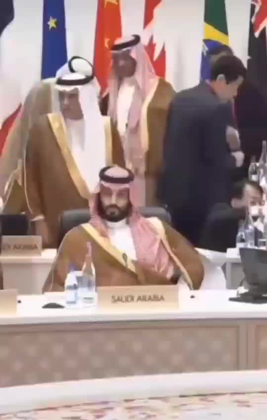 Trump & Saudi Prince - like a boss.