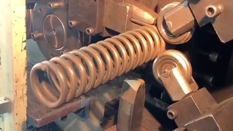 Automotive spring manufacturing