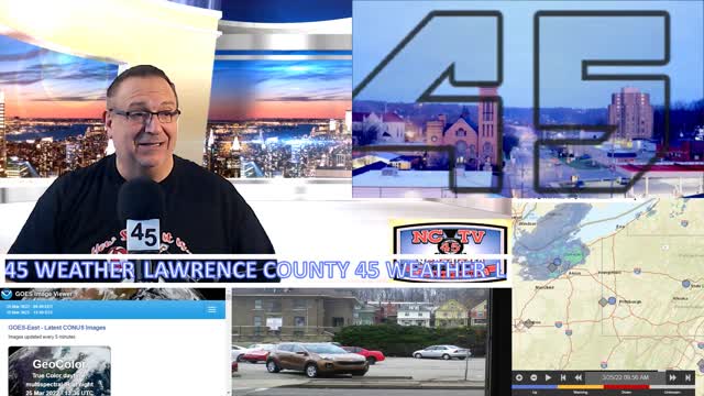 NCTV45’S LAWRENCE COUNTY 45 WEATHER MONDAY MARCH 28 2022 PLEASE SHARE