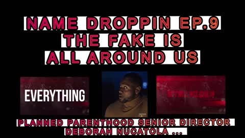 NAME DROPPIN FILE 9 - FAKE IS ALL AROUND US