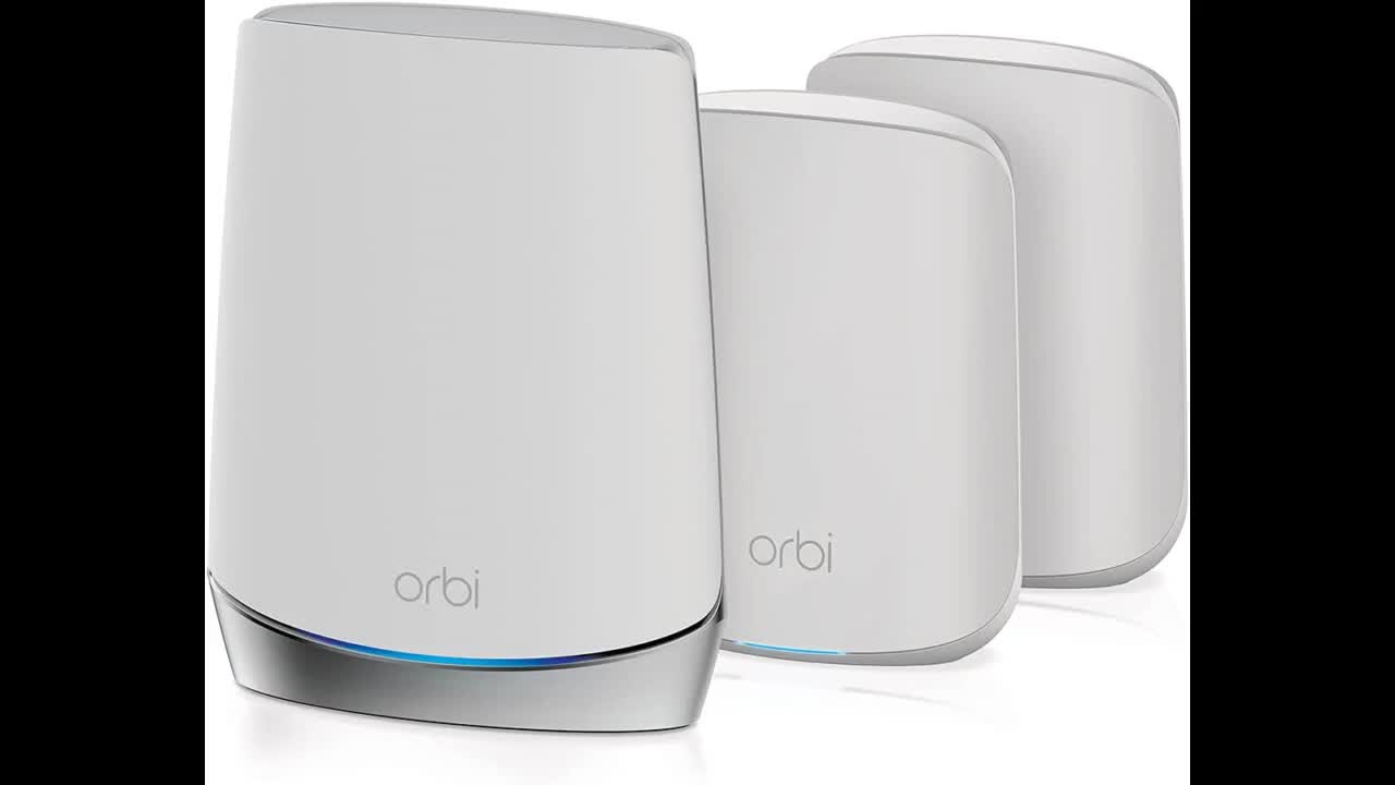Review: NETGEAR Orbi Whole Home Tri-band Mesh WiFi 6 System (RBK852) – Router with 1 Satellite...