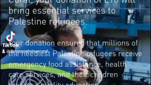 Please Donate To The UNRWA As A Matter Of Urgency