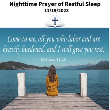 Nighttime Prayer of Restful Sleep #youtubeshorts #grace #jesus #mercy #faith #fyp #blessed #trust