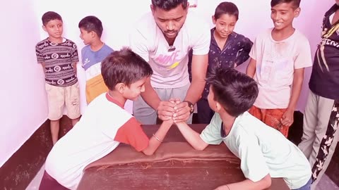 Arm Wrestling Competition ✊ बहुत मजा आया #armwrestling