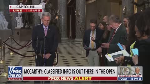 .@SpeakerMcCarthy says he’s going to release all of the security footage from January 6.