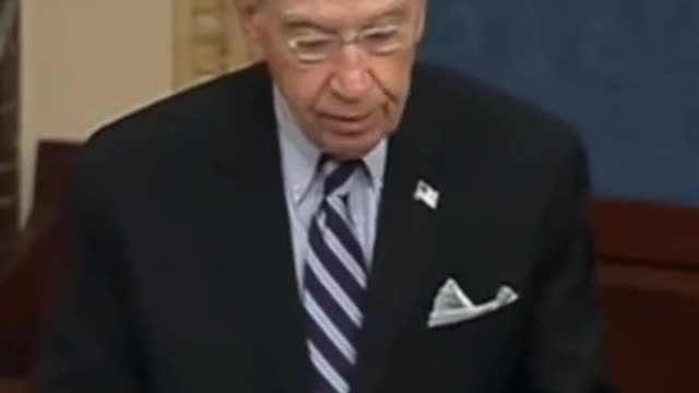 Grassley on Sussmann LOCK HER UP
