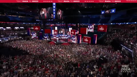 President Trump Arrives to the Republican National Convention