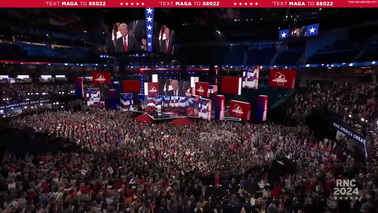 President Trump Arrives to the Republican National Convention