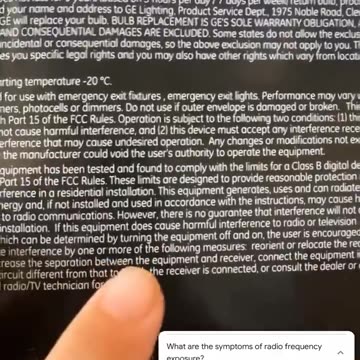 🚨⚠️🚨 LED lights are RADIO-ACTIVE. & are flooding your homes with toxic radiation...