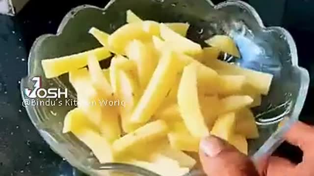 Potato chips making videos