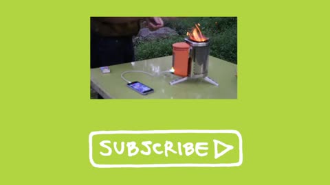 How To Charge An iPhone With FIRE | 26 Second Green