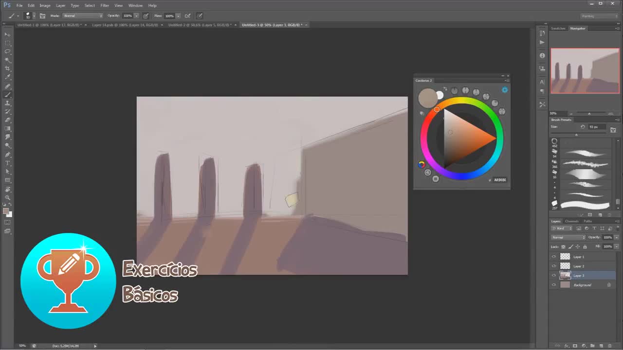 Aula 9 - Miniatura e velocidade Módulo 5 - Desenho Digital