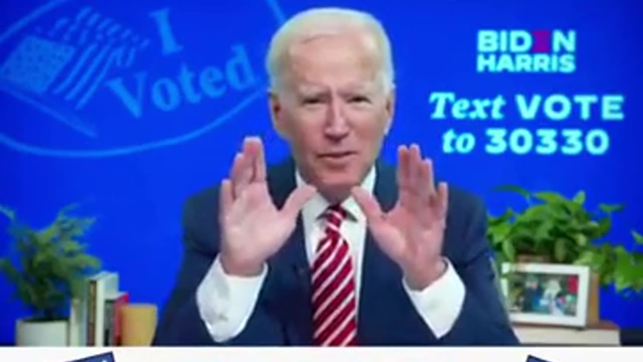 "Biden" Admits Election Was A Fraud...