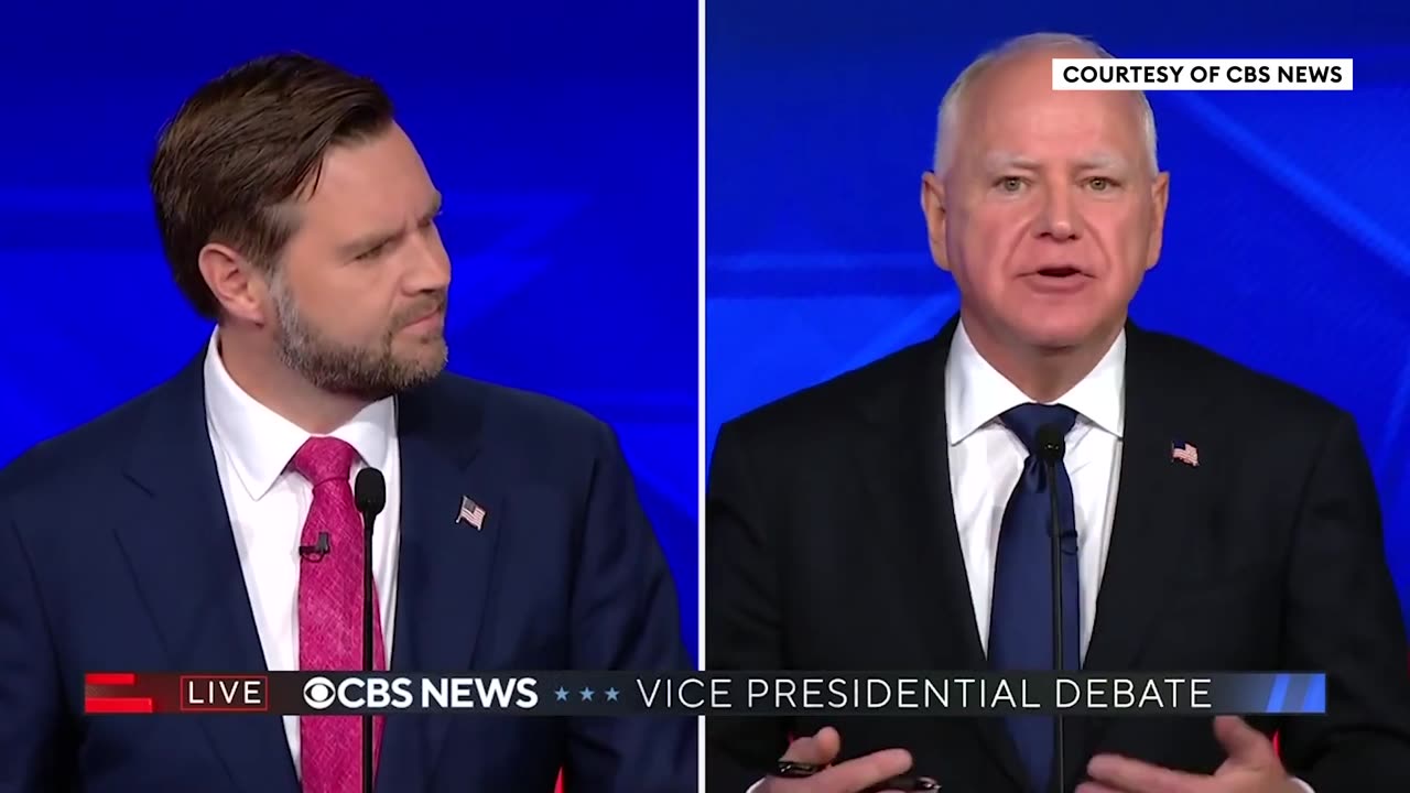 JD Vance Takes Shot At Vice President Kamala Harris Over Her Climate Change Policies - VP Debate