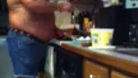 My brother and fake egg