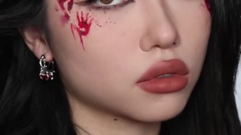 Awesome Face Art Makeup Tutorial #Shorts #Multiimaxx