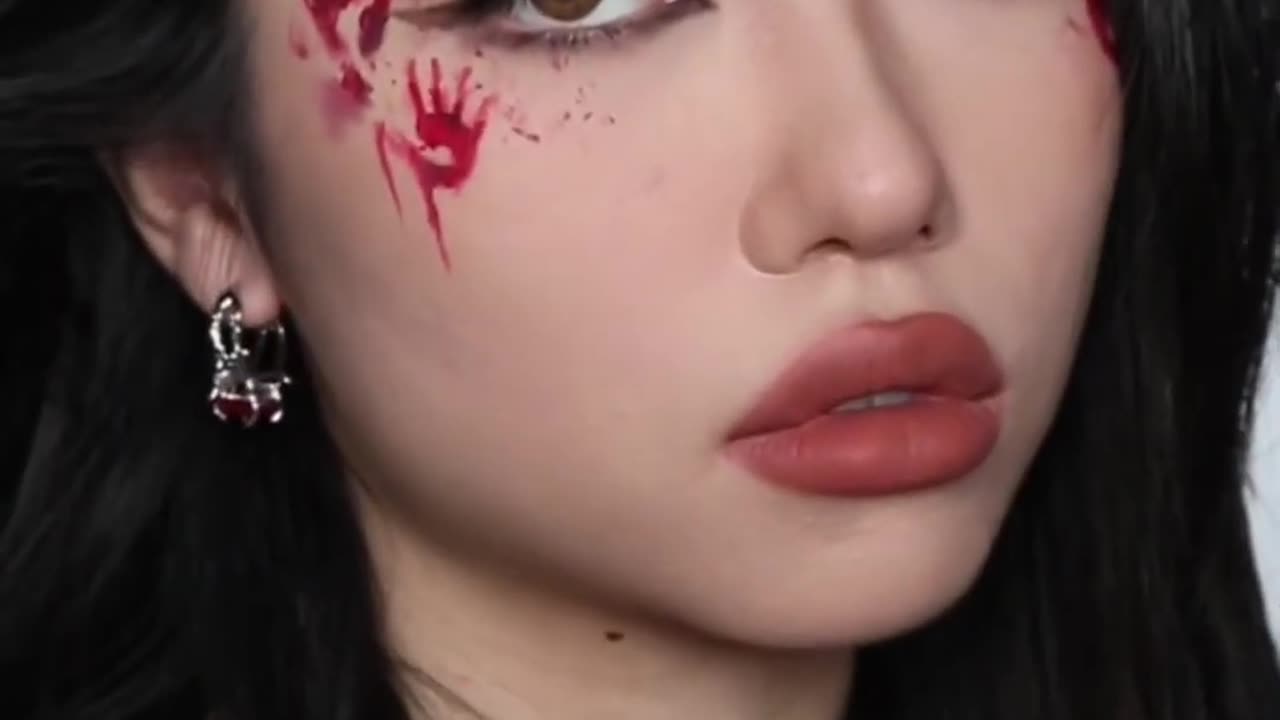 Awesome Face Art Makeup Tutorial #Shorts #Multiimaxx