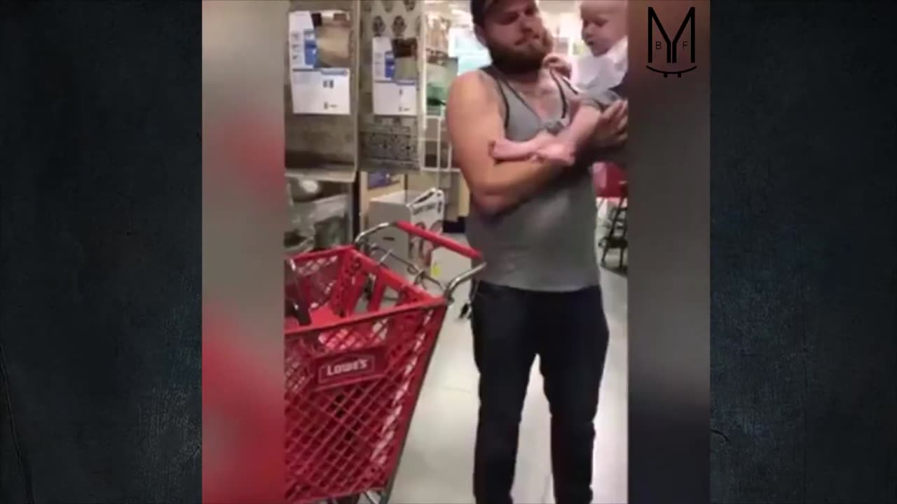 Funny Dad And Baby Moments