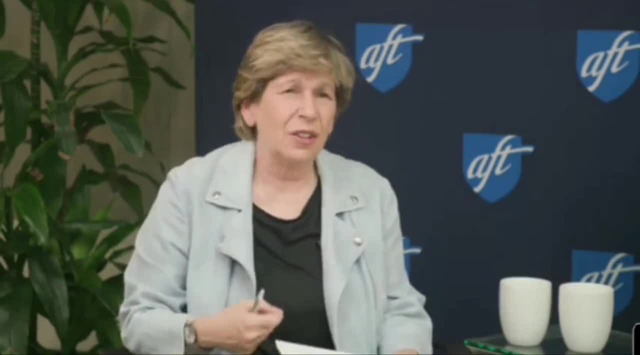 Randi Weingarten: "Our kids are in Crisis...and We Had a Mental Health Crisis Before COVID..."