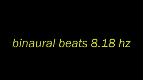 binaural_beats_8.18hz_AudioSphereSonicMind NatureSounds BinauralMeditative