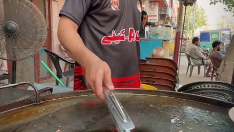 Chocolate Paratha Street Food