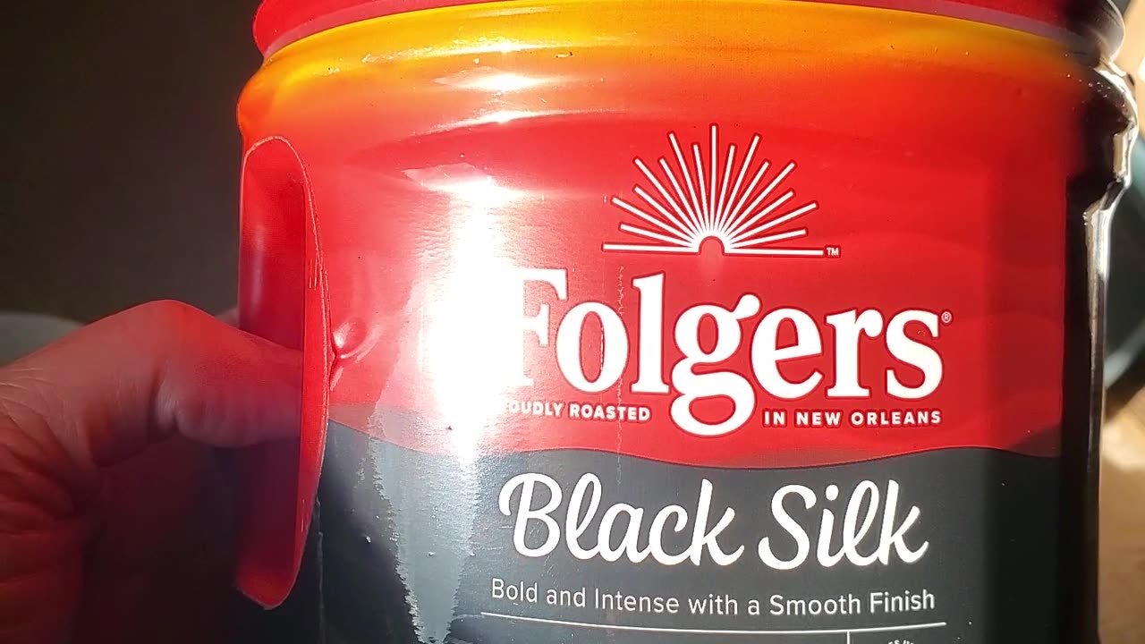 Folgers got it going on.