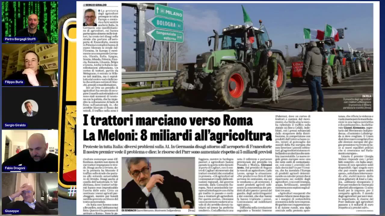 Ue, agricoltori, il tunnel della globalizzazione.