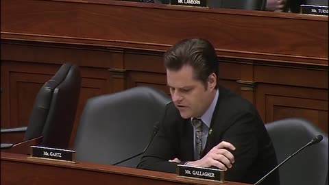 Matt Gaetz Exposing The Military Industrial Complex | Check Description