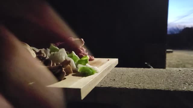 Stealth Camping Steak ASMR Short