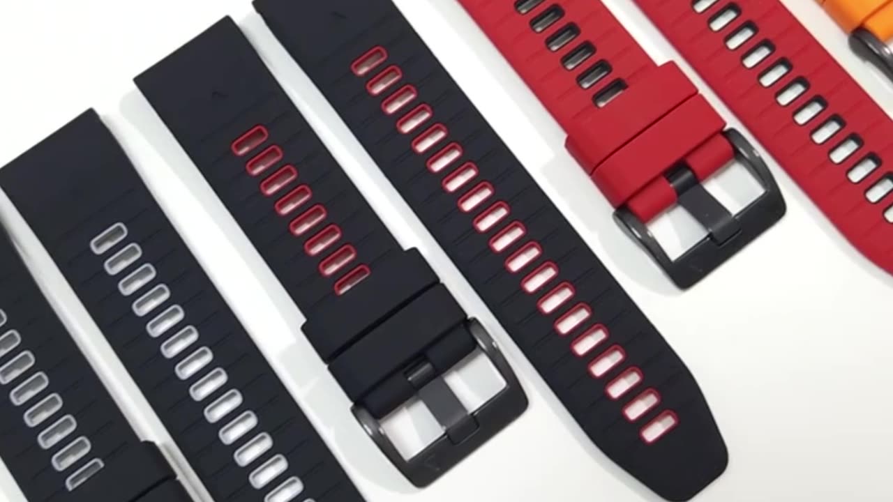 Sport Two-Tone Breathable Silicone Strap For Garmin Fenix 7X 7 Pro 6X 6 5 5X Plus/Epix 2 47mm