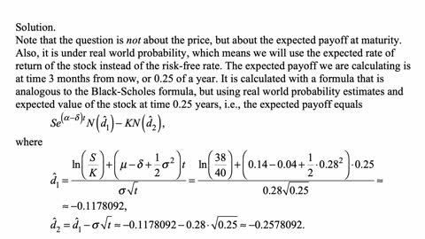 Exam IFM exercise for May 16, 2021