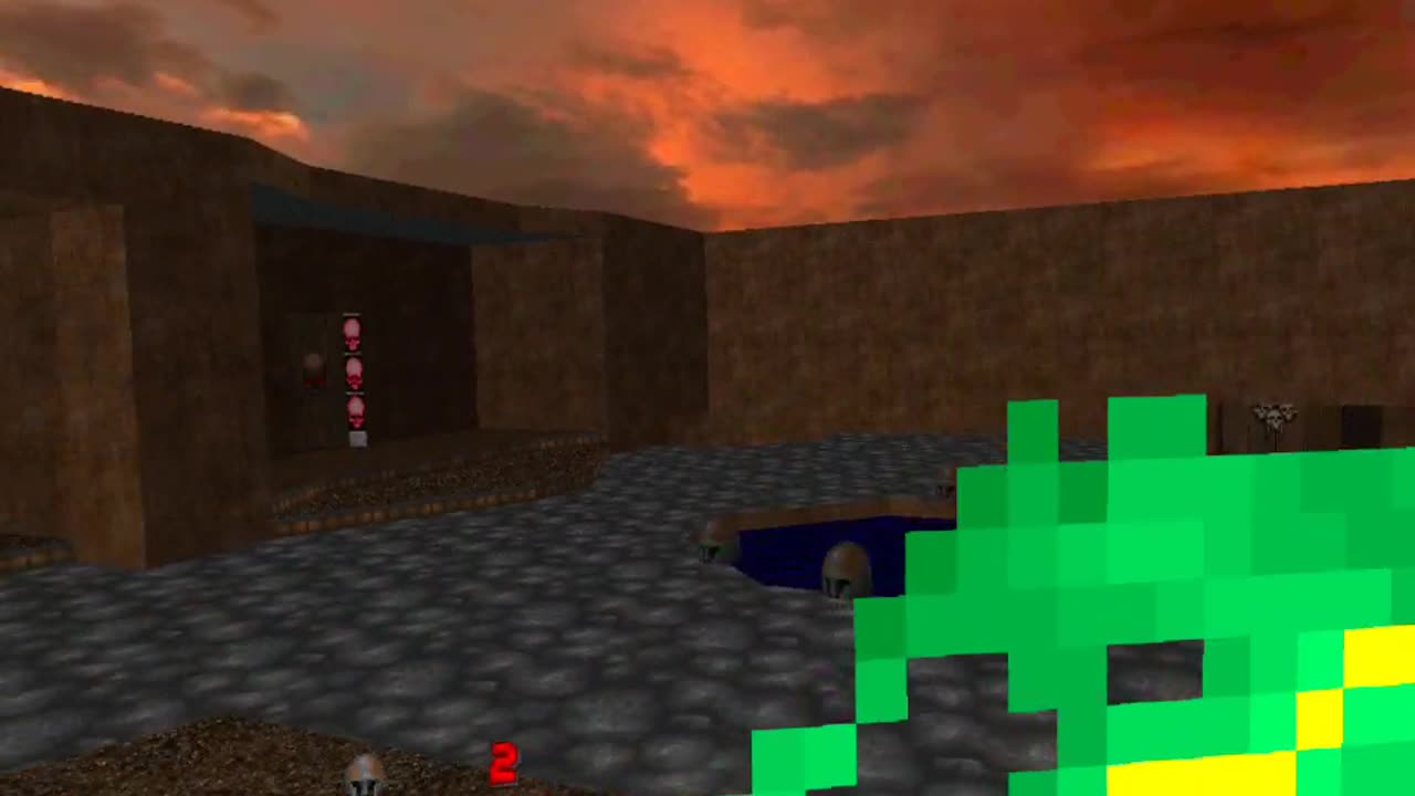VR Doom - E4M4 Unruly Evil - QuestZDoom
