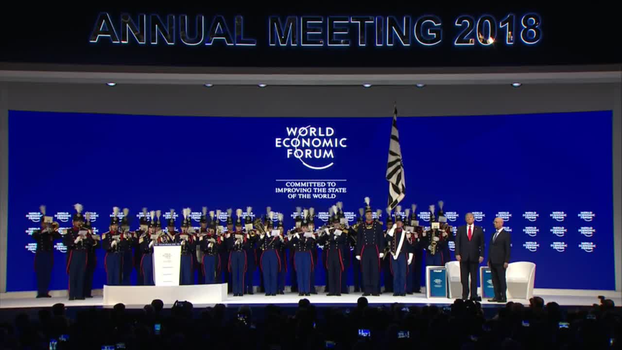 Trump at Davos 2018
